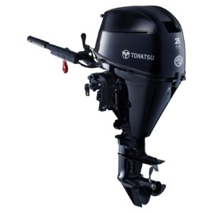Tohatsu 25 HP Tiller Outboard Motor – MFS25 – 2023